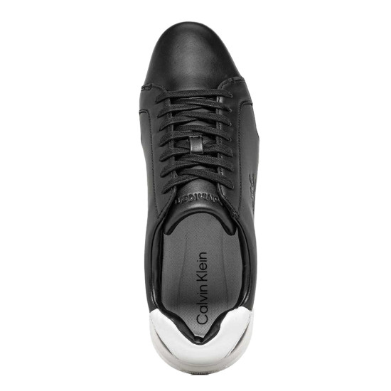 Calvin Klein Leather Durable Traction NYC Trainers